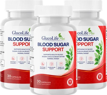 GlucoLife Plus – 3 flasker